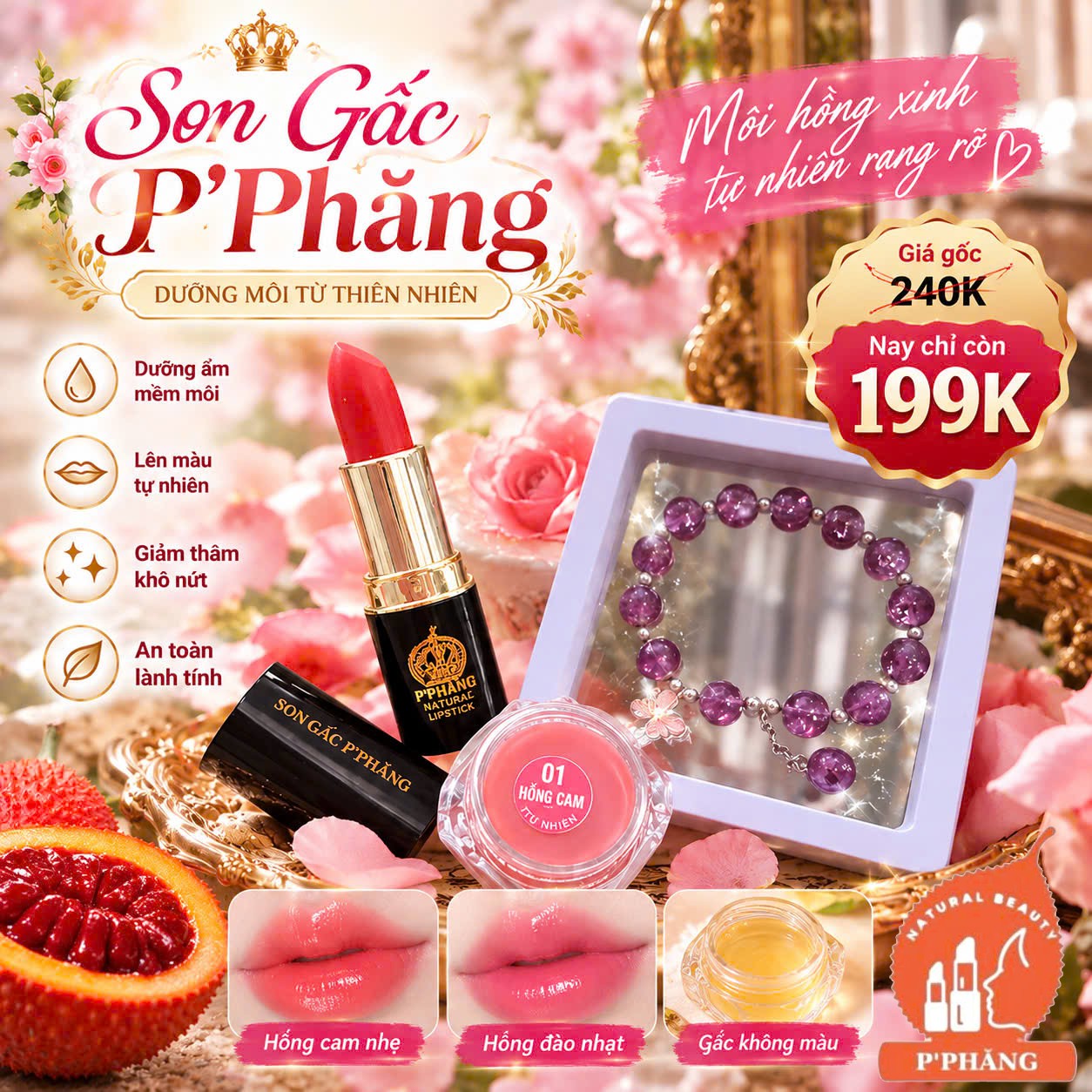 VÒNG ĐEO TAY MÀU TÍM