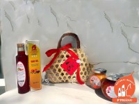 GIỎ QUÀ TẾT CÓ SA TẾ, CHÀ BÔNG CÁ LÓC, DẦU GẤC ĂN