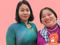 NỮ HOÀNG GẤC P'PHĂNG CHỤP CHUNG VỚI CHỦ TỊCH HỘI LIÊN HIỆP PHỤ NỮ VIỆT NAM