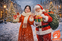 P'PHĂNG VỚI ÔNG GIÀ NÔEL