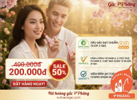 SON GẤC P’PHĂNG – LÌ XÌ KHỦNG MÙNG 6 TẾT: GIẢM MẠNH TỪ 400.000Đ CÒN 200.000Đ