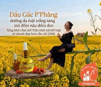 NGƯỜI ĐẸP VỚI CHAI SERUM GẤC GIỮA CÁNH ĐỒNG