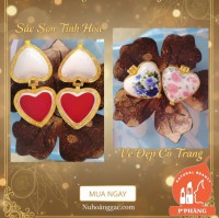 HỦ SON SỨ CỔ TRANG HÌNH TRÁI TIM - DƯỠNG CHẤT HOÀNG CUNG, TINH HOA GẤC VIỆT