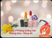 SON GẤC DƯỠNG MÔI - KHÔNG MÀU VÀ HỒNG ĐỎ