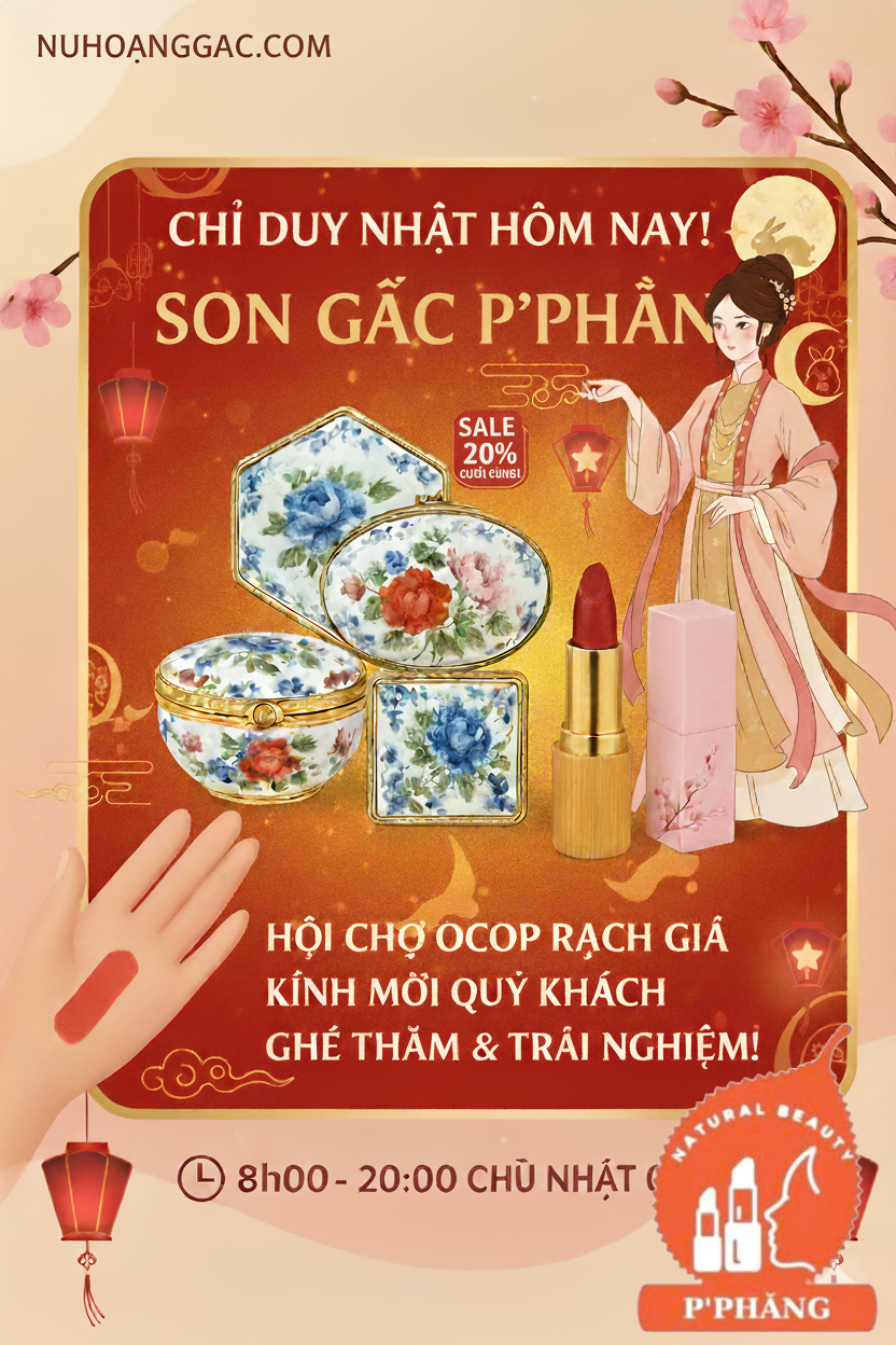 HẰNG NGA NỀN ĐỎ ÁNH KIM
