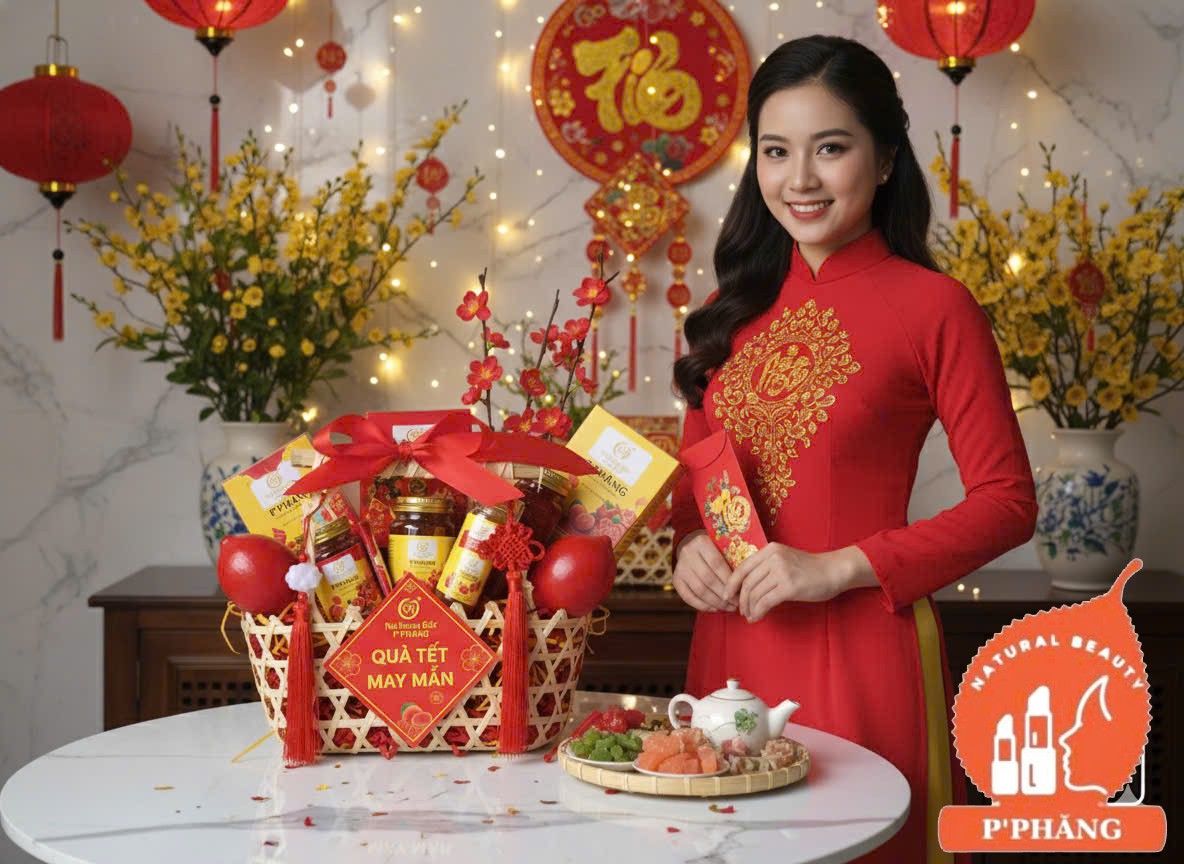 GIỎ QUÀ TẾT CÓ NGƯỜI ĐẸP