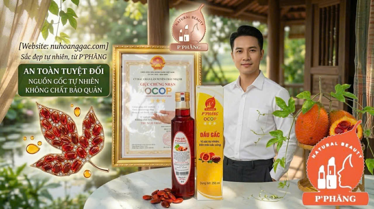 DẦU GẤC ĂN MẪU NAM