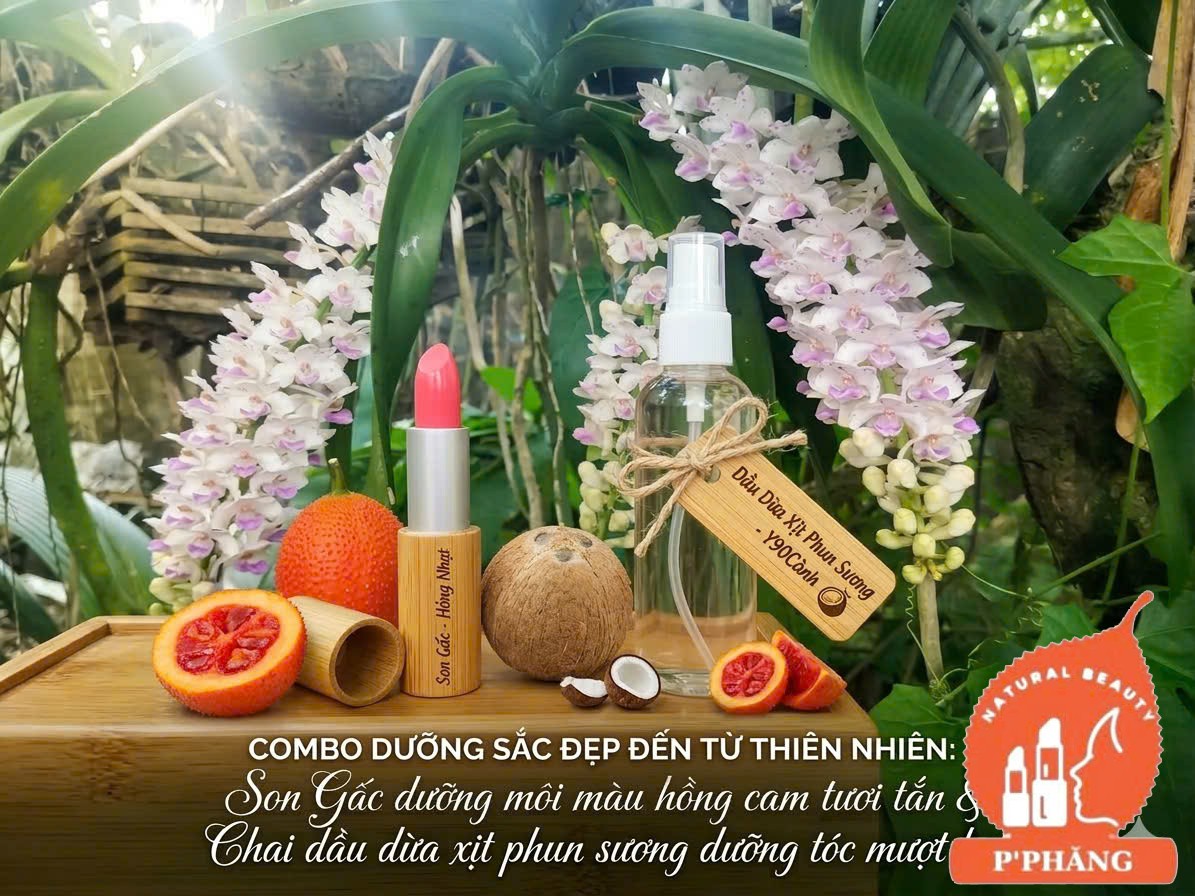 SON DẦU DỪA HOA LAN