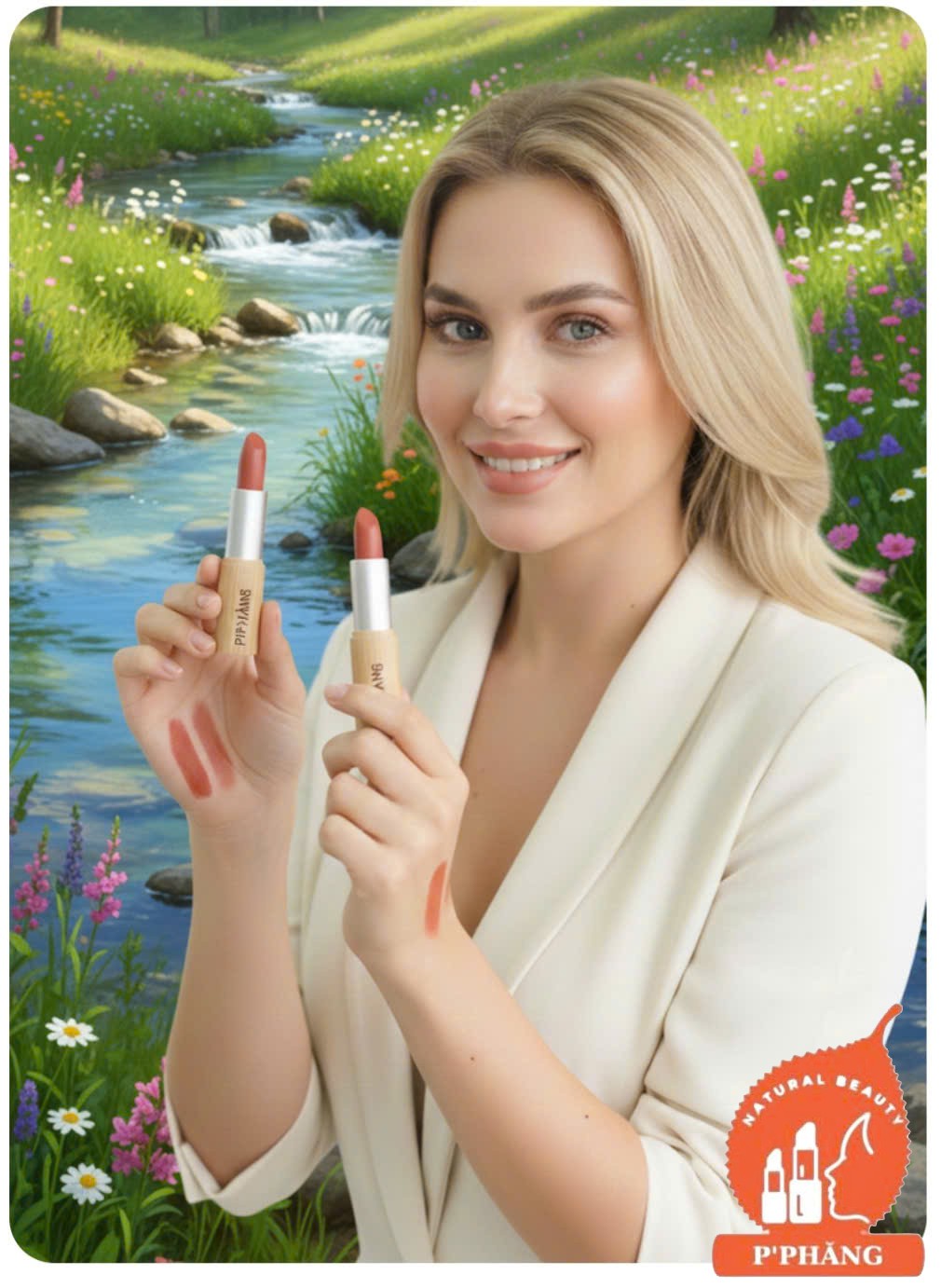 HỒNG ĐẤT VÀ ĐỎ CAM - SON GẤC P’PHĂNG, VẺ ĐẸP TINH TẾ